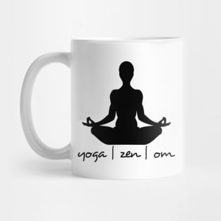 Yoga-zen-om posture Mug